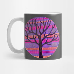 Tree in Pink Wash Mug